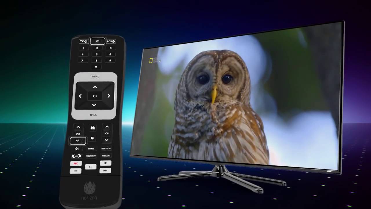 Obsługa telewizora pilotem do dekodera &ndash; Horizon