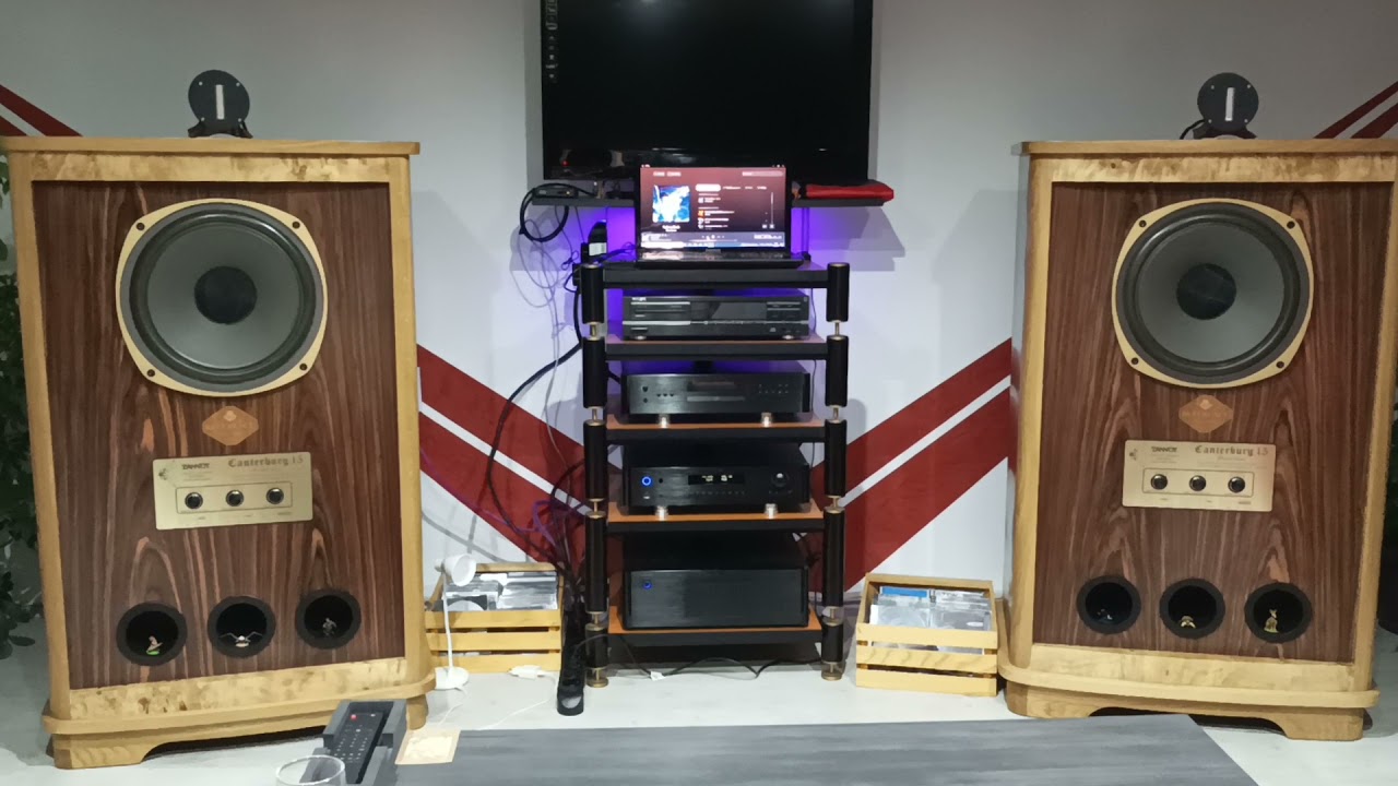 Tannoy Canterbury 15.           Raal Ribbon