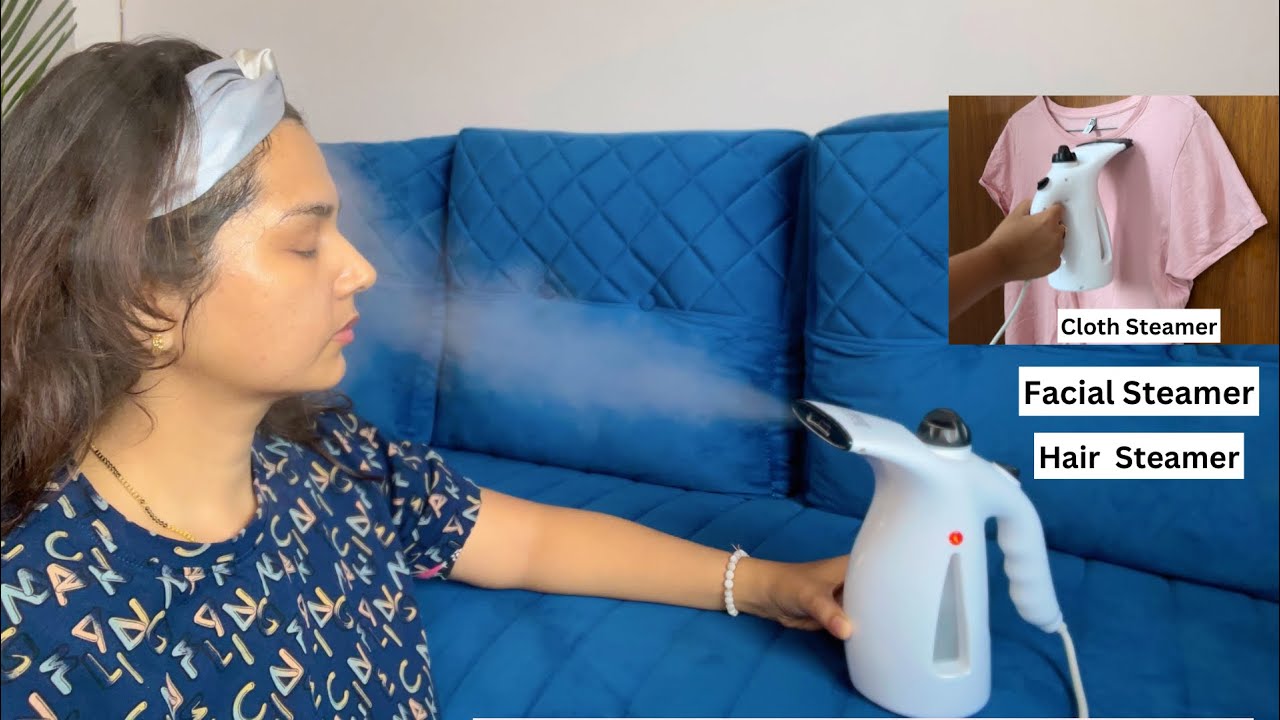 Best Steamer for Face, Hair, Clothes , Cold & Cough / Review + Demo / #honestreview