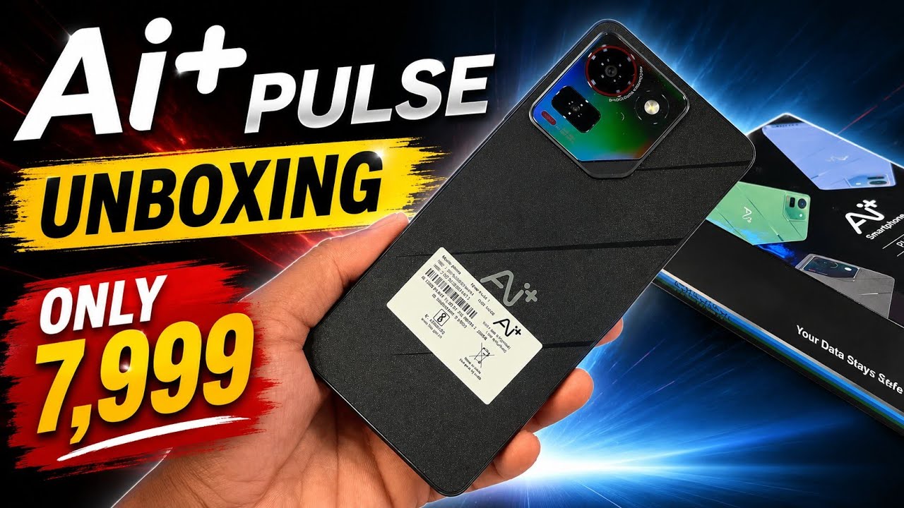 Ai Plus Pulse Phone Unboxing | Best Budget Smartphone Under 8000
