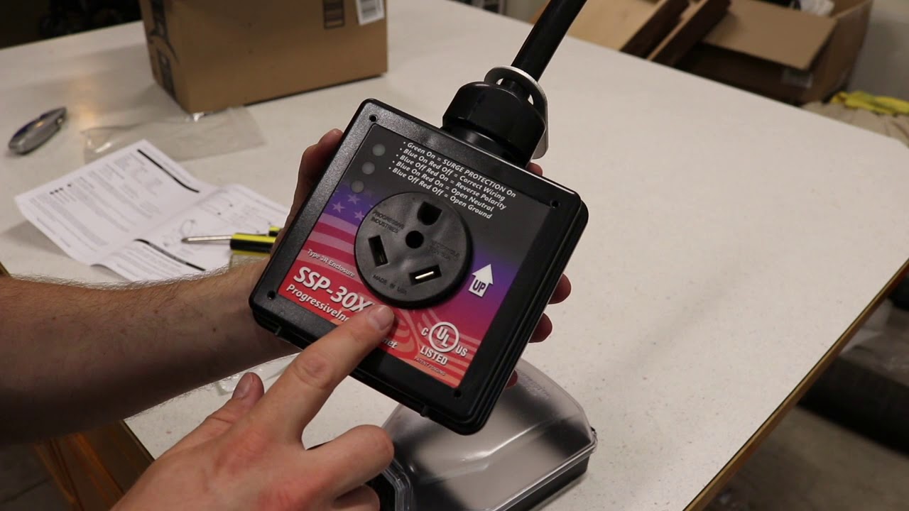 Progressive Industries SSP-30XL Surge Protector Unboxing | The Savvy Campers