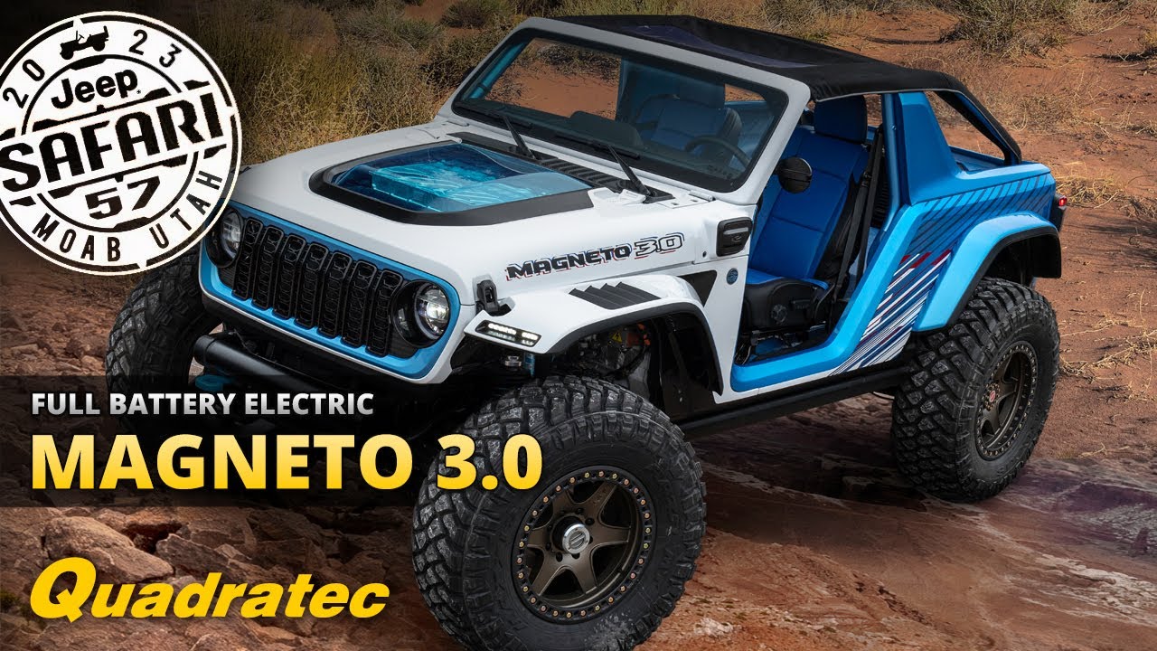 Jeep Wrangler Magneto 3.0 | Battery Electric Vehicle (BEV) Concept | 57th Easter Jeep Safari 2023