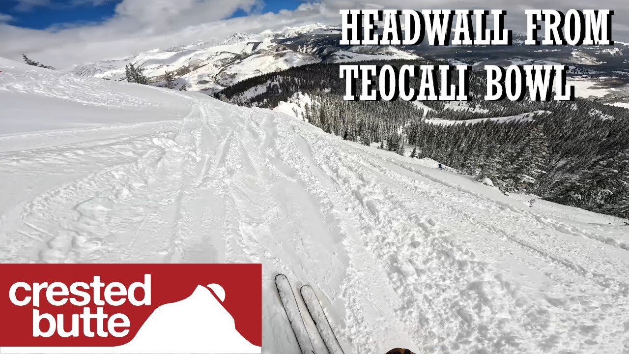 HEADWALL & BIG CHUTE at Crested Butte Mountain Resort | March Skiing