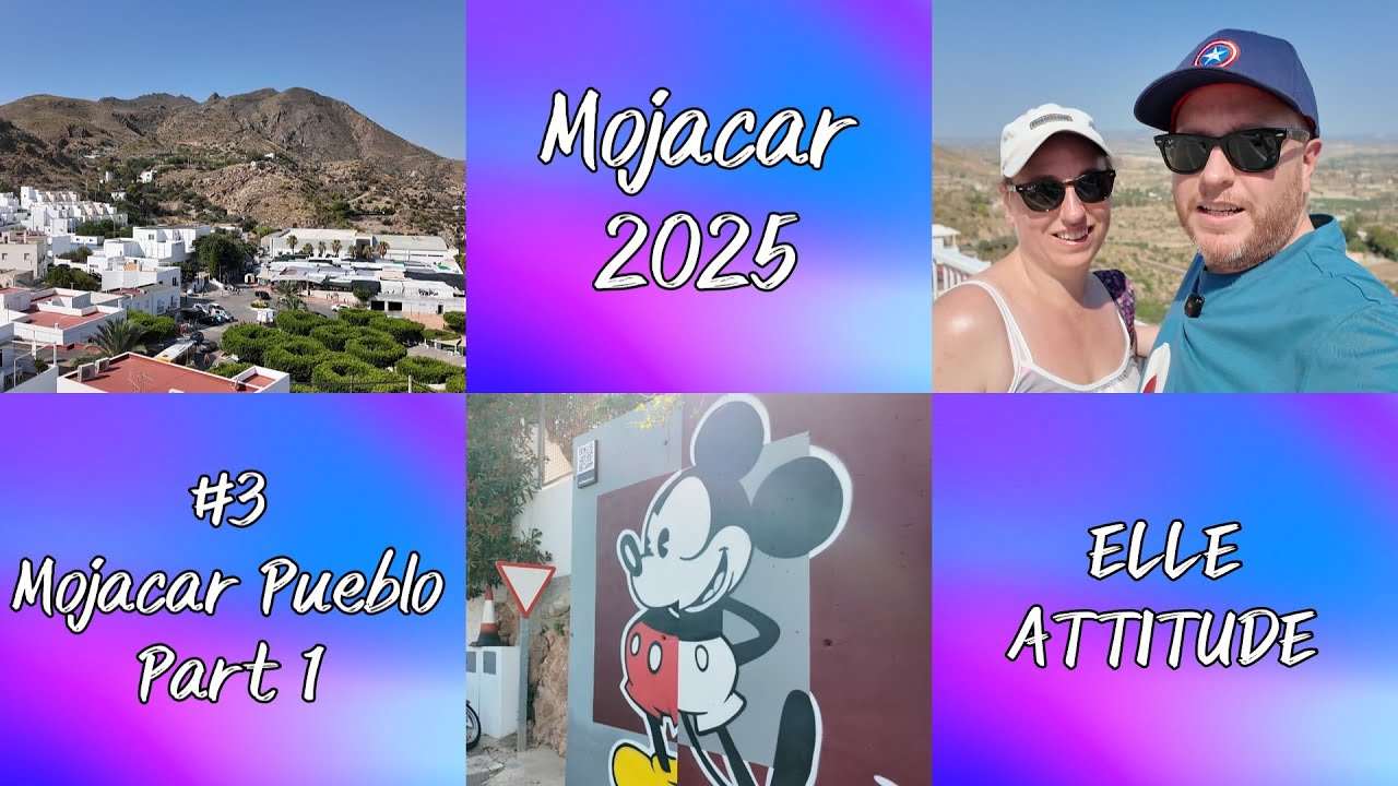 Mojacar 2025 | 3 - Mojacar Pueblo Part 1 | Mojacar Market  | PLUS: Walt Disney link to Mojacar?