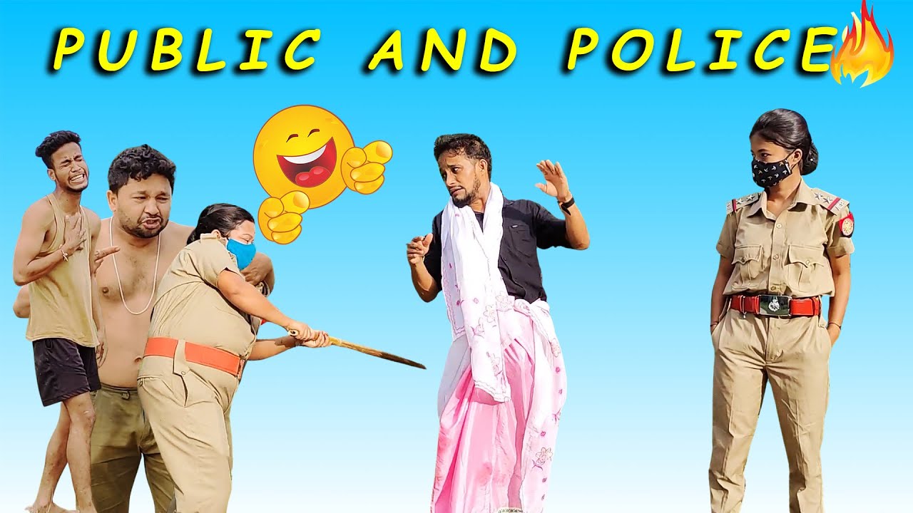 Public And Police//Assamese new video 2021//khitei kai assamese comedy//