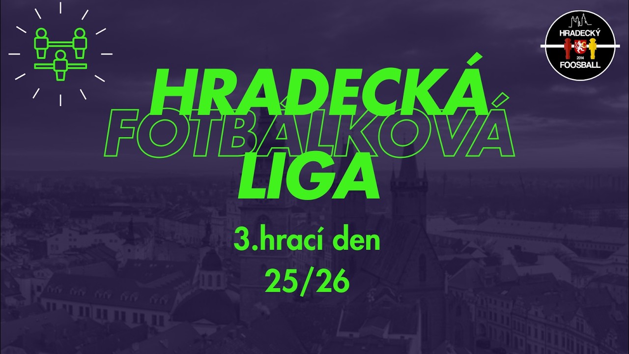 Hradecká fotbálková liga - 3.hrací den (2.část)