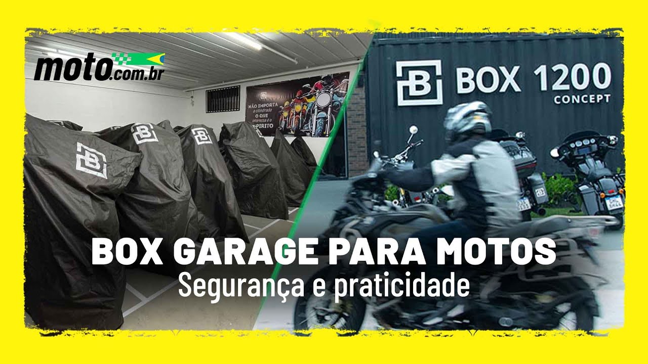 Garagem para motos de alta cilindrada fora de São Paulo - Conheça o Box 1200 Concept!