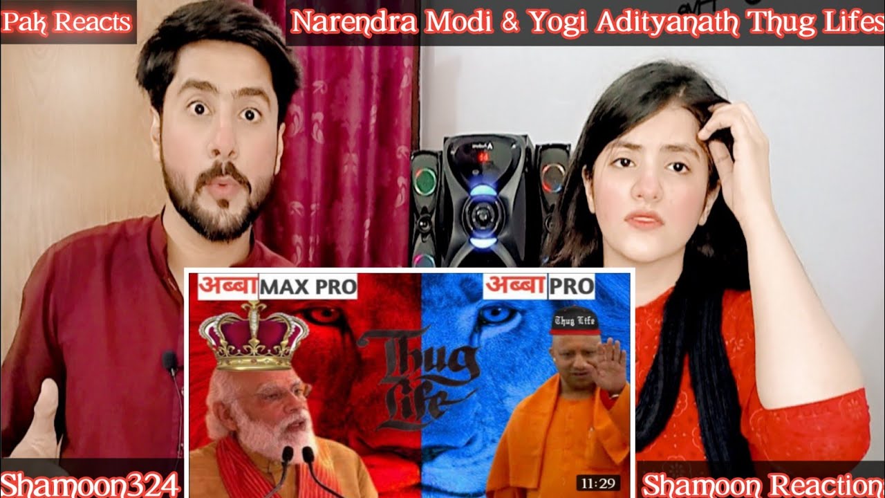 Pakistani Reacts |  Narendra Modi Thug Life | Yogi Adityanath Thug Life | Modi Savage Life. | Yogi