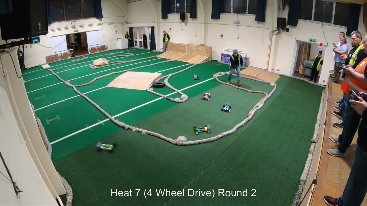 10th December 2025 - Heat 7 (Week 15) - 4WD 4 Wheel Drive Buggy Indoor Astro Off Road RC 1/10 Scale