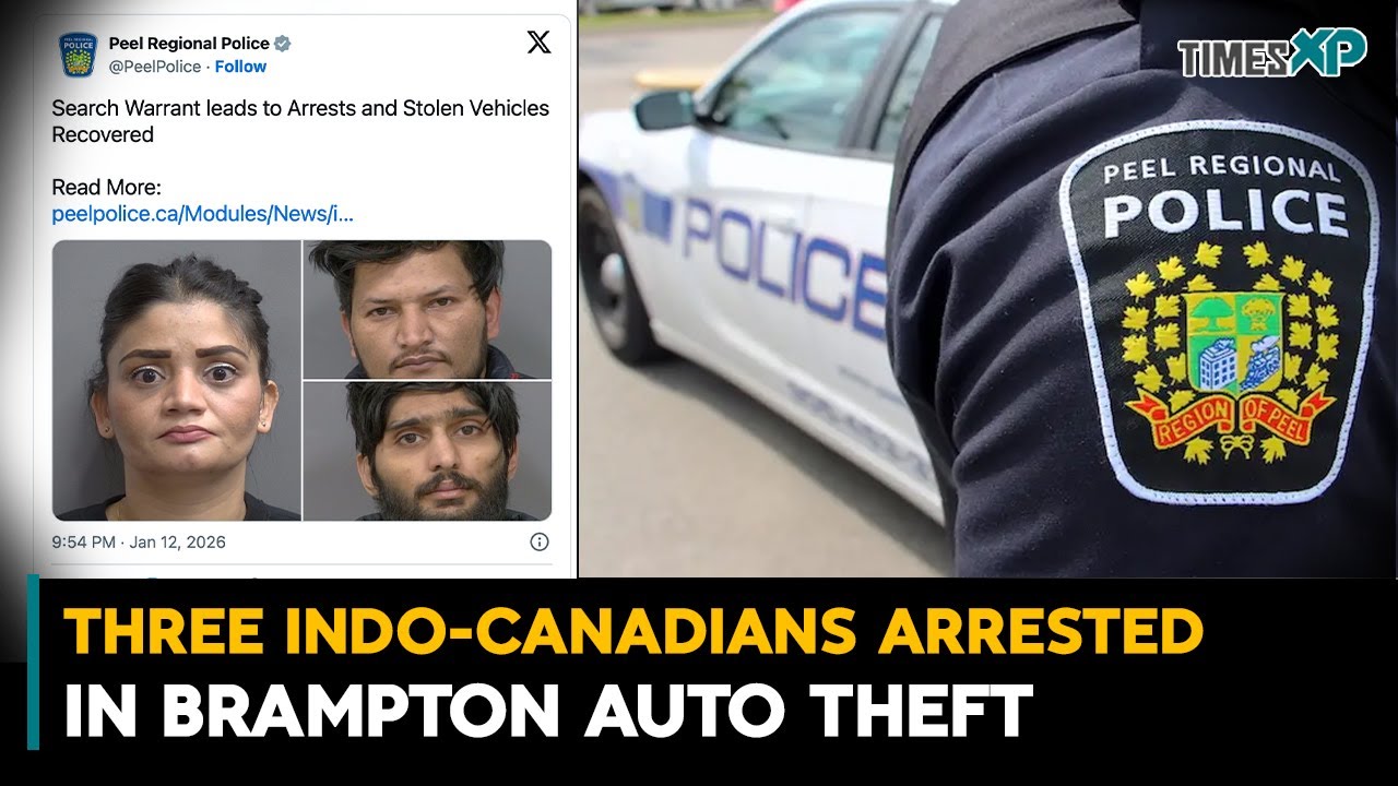 3 Indians Arrested in Canada for Auto Theft, Stolen Cars | Indians Abroad