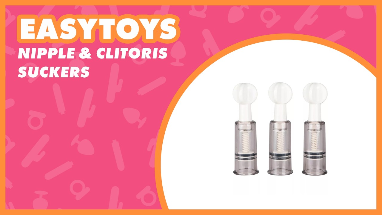 EasyToys Nipple & Clit Sucker Set &ndash; Adjustable Pumps for Targeted Stimulation 💗 EasyToys