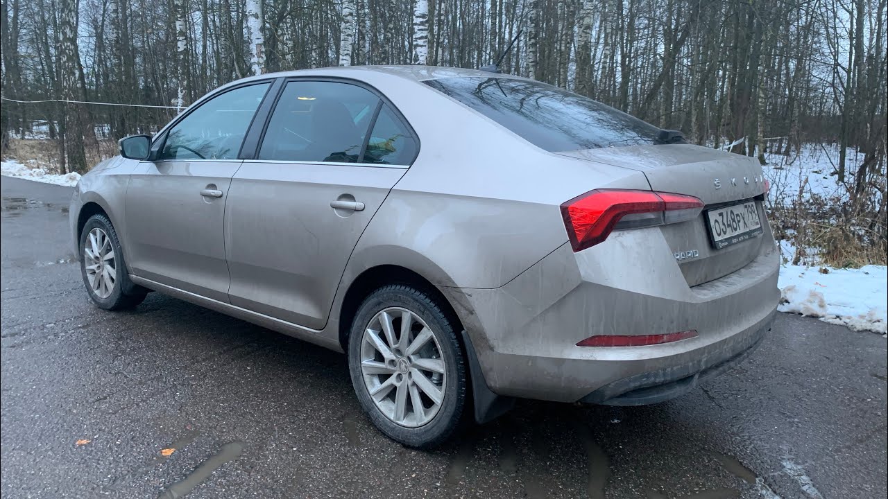 Взял правильный Skoda Rapid - можно педаль давить!