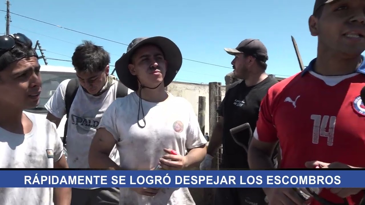 Voluntarios y voluntarias se movilizan por la región