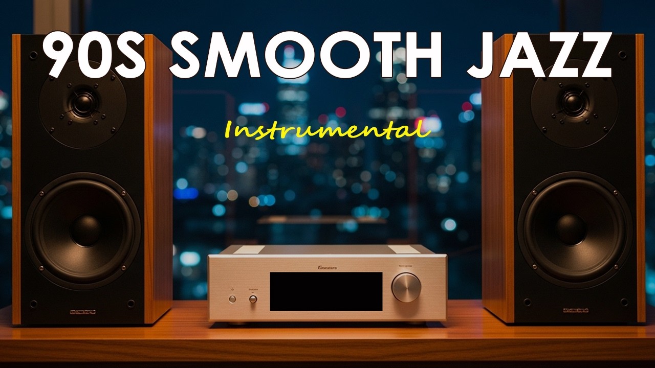 Smooth Jazz 90s - Instrumental – Relaxing Evening Ambience for Chill & Focus.