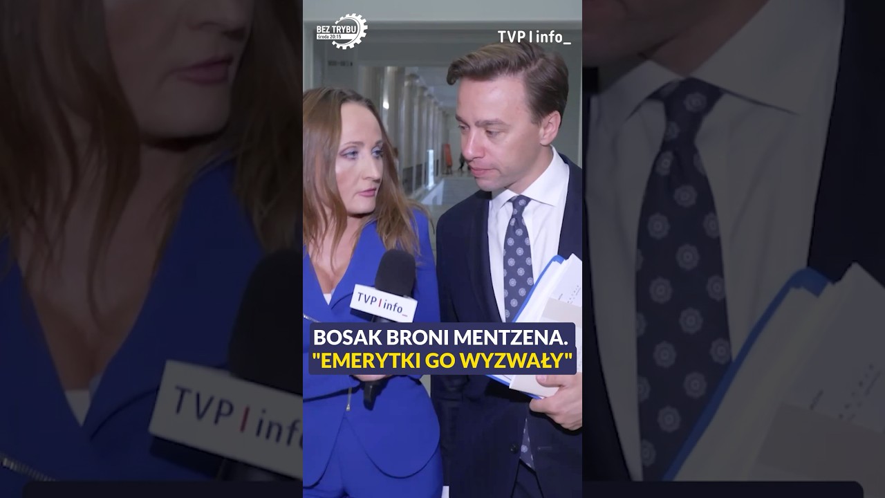 Bosak broni Mentzena. 