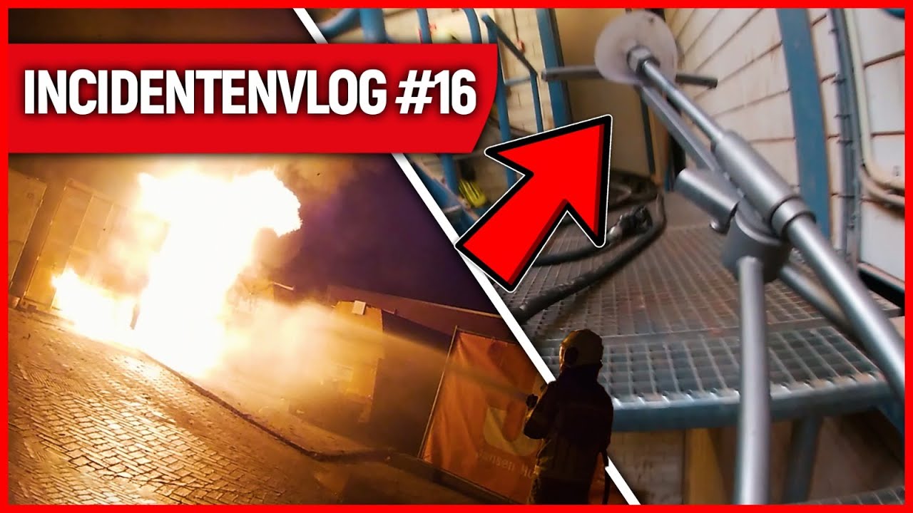Brand Moerdijk, cobra coldcutter & big fan | Brandweervloggers Rick & Richard | Incidentenvlog #16