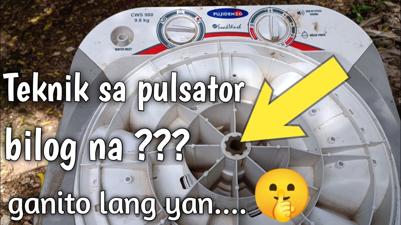 Teknik sa pulsator ayaw kumapit sa gearbox panoorin, washing machine repair 😱😱😱
