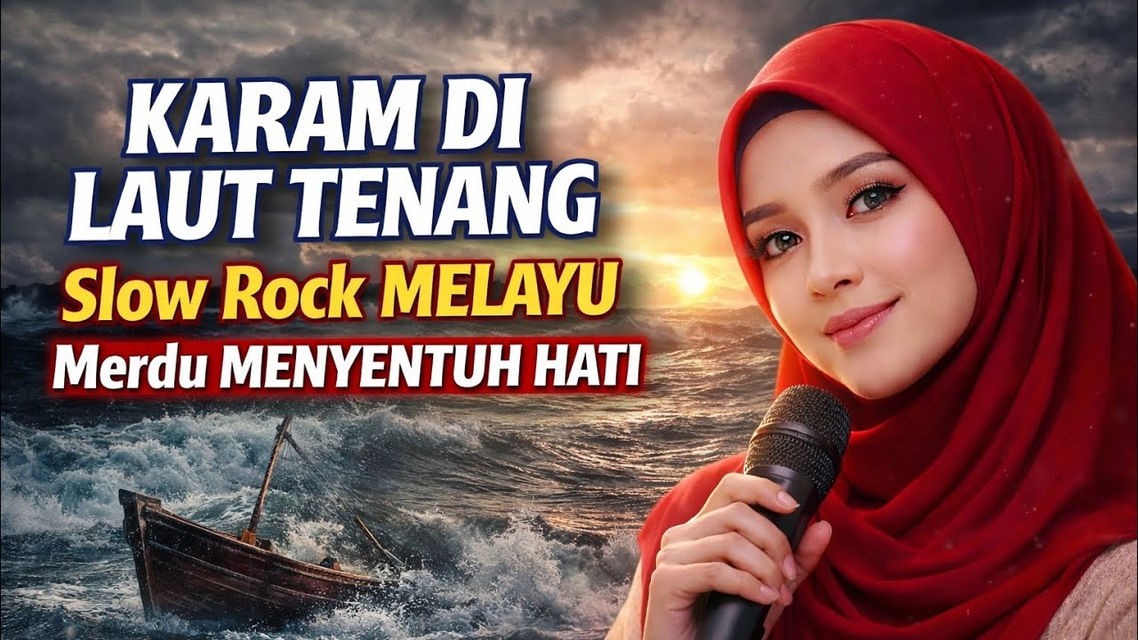 KARAM DI LAUT TENANG – Slow Rock Melayu Sendu & Dalam | Official Video + Lyrics