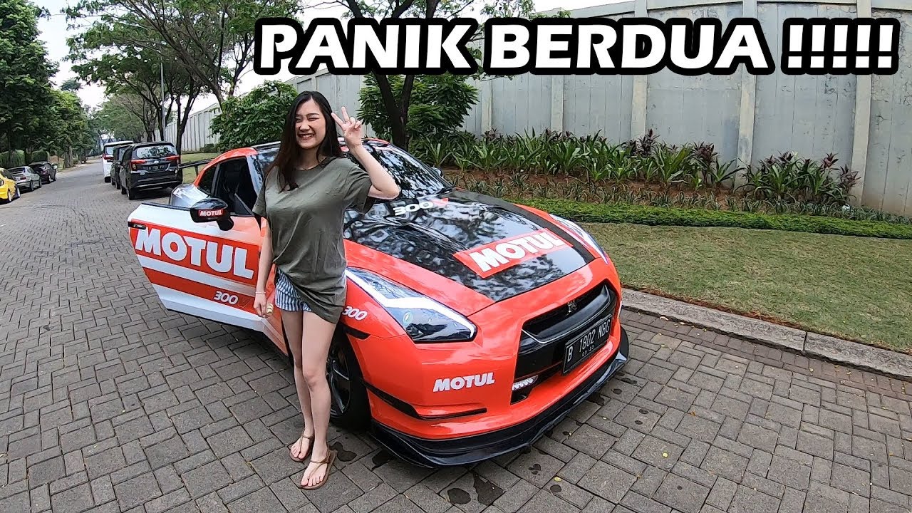 PERTAMA KALI ADIK GW COBAIN NISSAN GTR R35 | CARVLOG #181