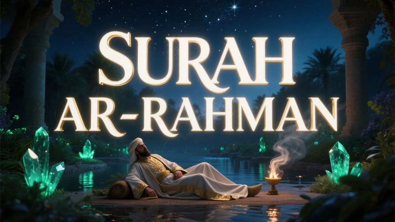 Surah Ar Rahman سورة الرحمن | تلاوة هادئة تبعث السلام الداخلي | #quranrelax