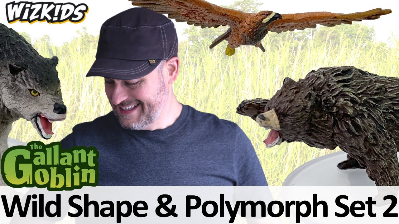 Icons of the Realms: Wild Shape & Polymorph Set 2 - WizKids Icons of the Realms Prepainted Minis