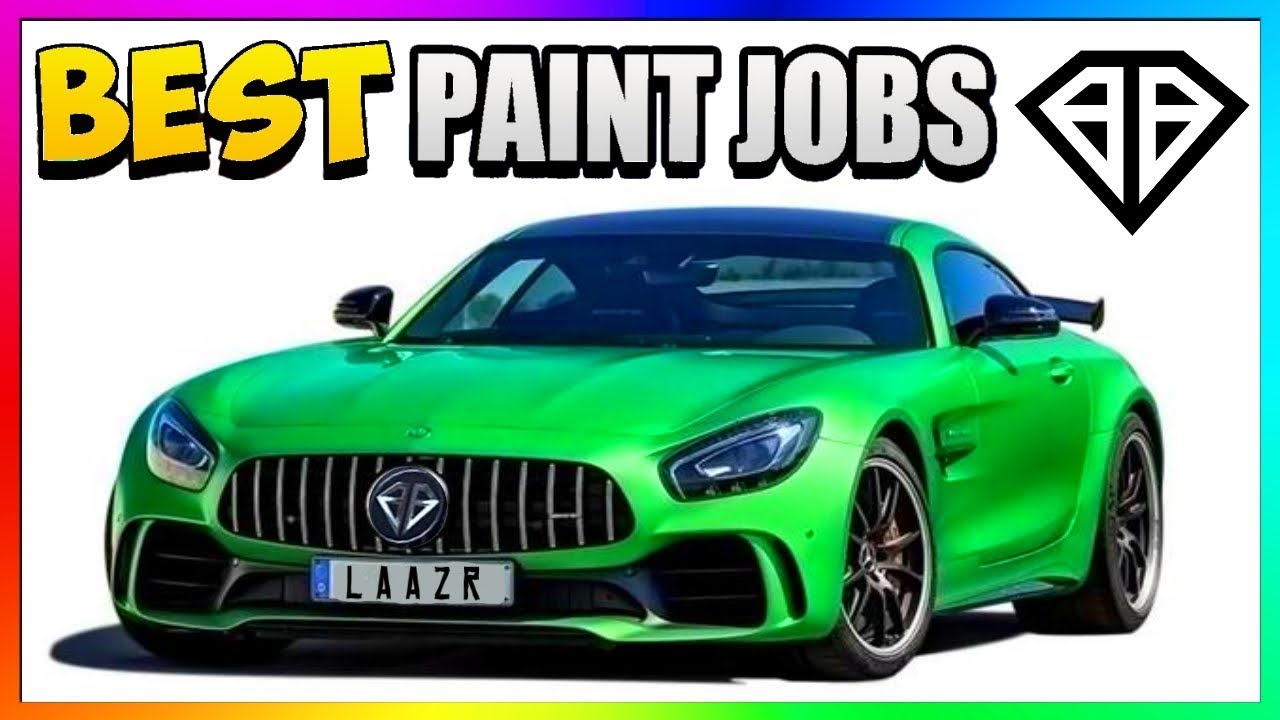 GTA Online - BEST Rare Paint Jobs for the NEW Benefactor Schlagen GT Car! (GTA V)