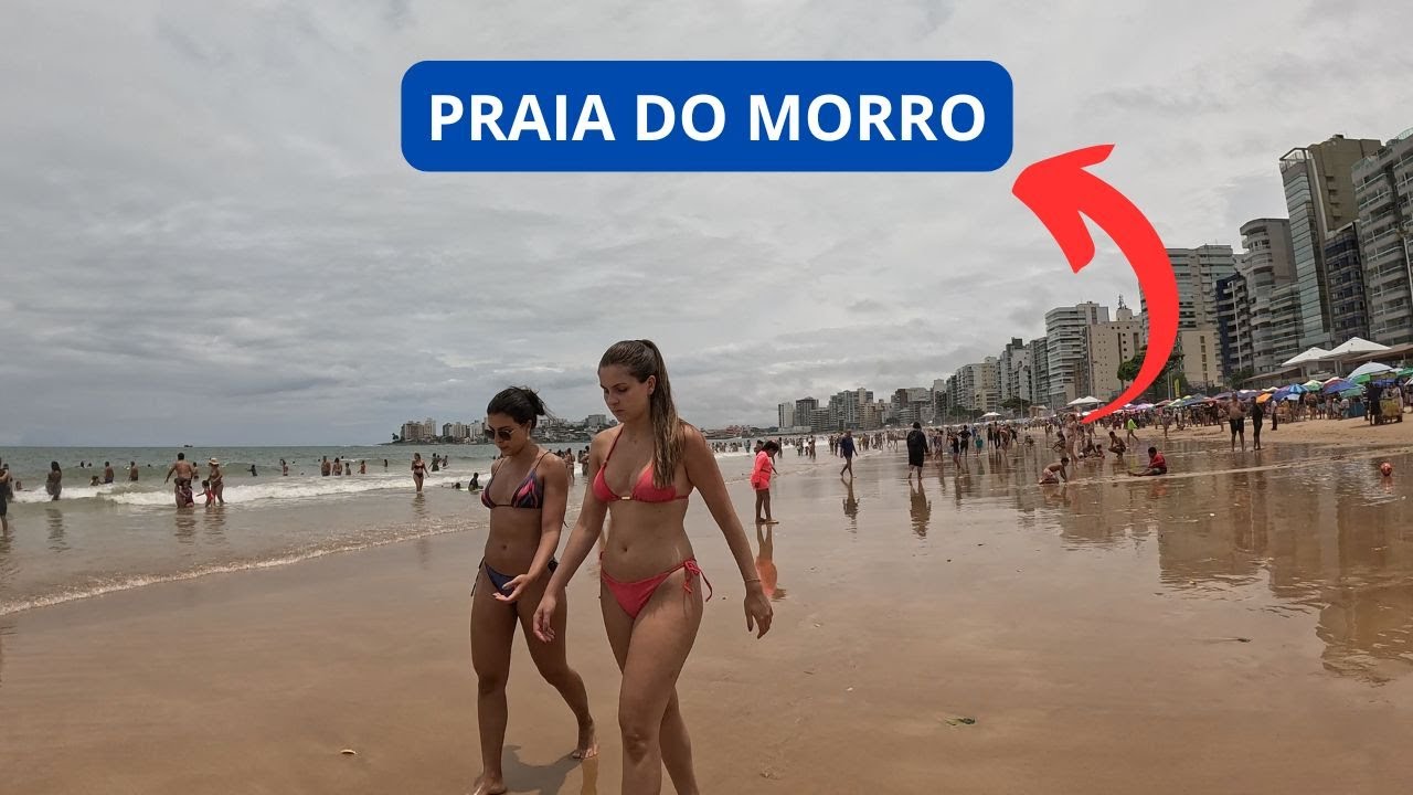 ☀️ Foi só o SOL dar as CARAS e a Praia do Morro ficou LOTADA