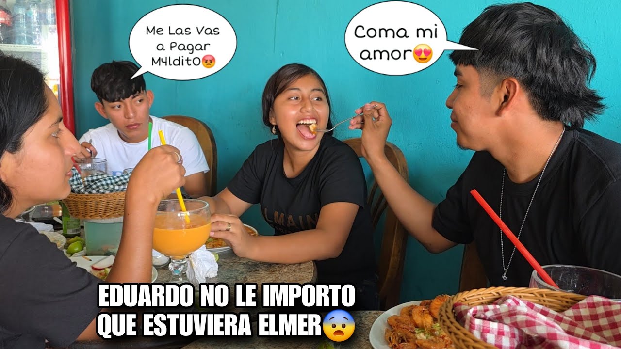 EDUARDO Le Da Comida En La Boca a BERLIN Enfrente De ELMER😍El Empvtado Expl0t4 De Cel0s Al Verlos😱