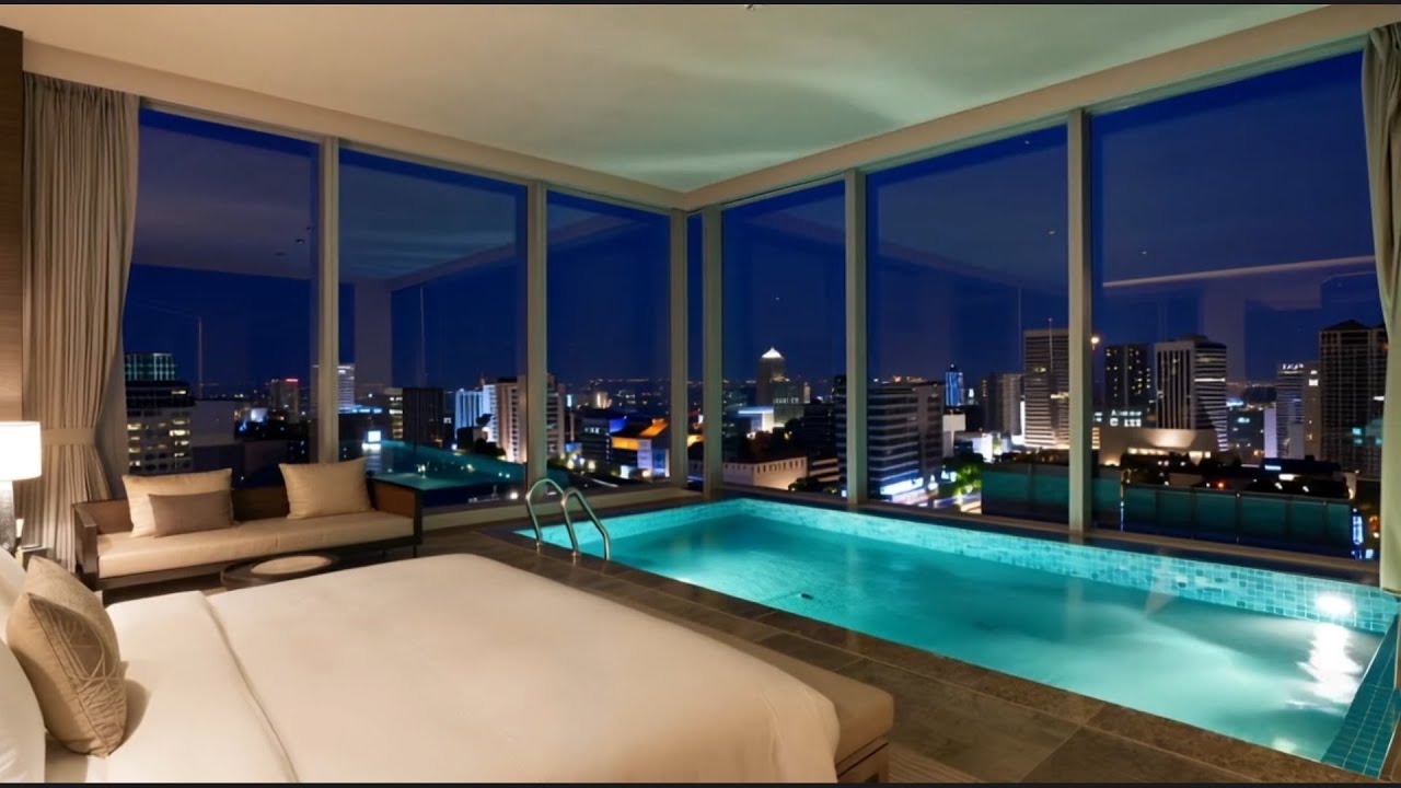 Chillout Pool Lounge | Hotel Smooth Chill | Relax, Focus & Unwind