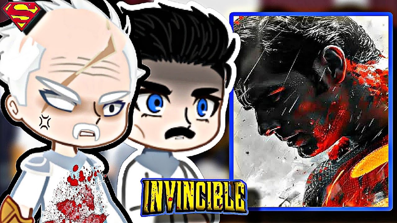 💥 VILTRUMITES REACT TO SUPERMAN | DC | INVINCIBLE | •GACHA CLUB