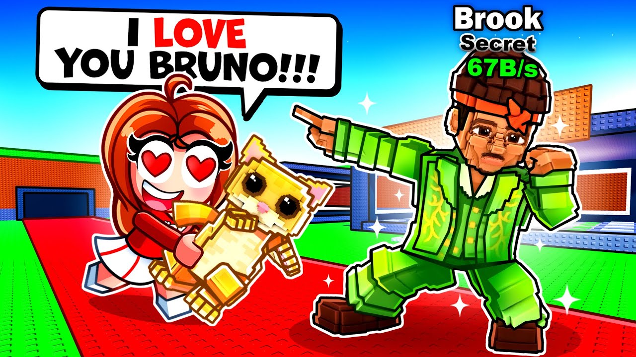 Secretly Becoming BRUNO MARS to TROLL MY SISTER in Steal a Brainrot!