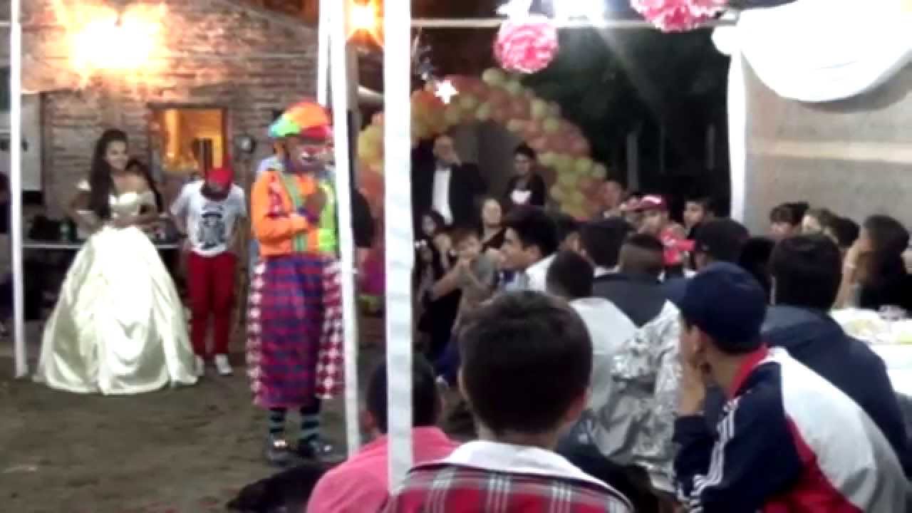 Show del Payaso Zanahoria para los 15 a&ntilde;os de Daniela Balbastro