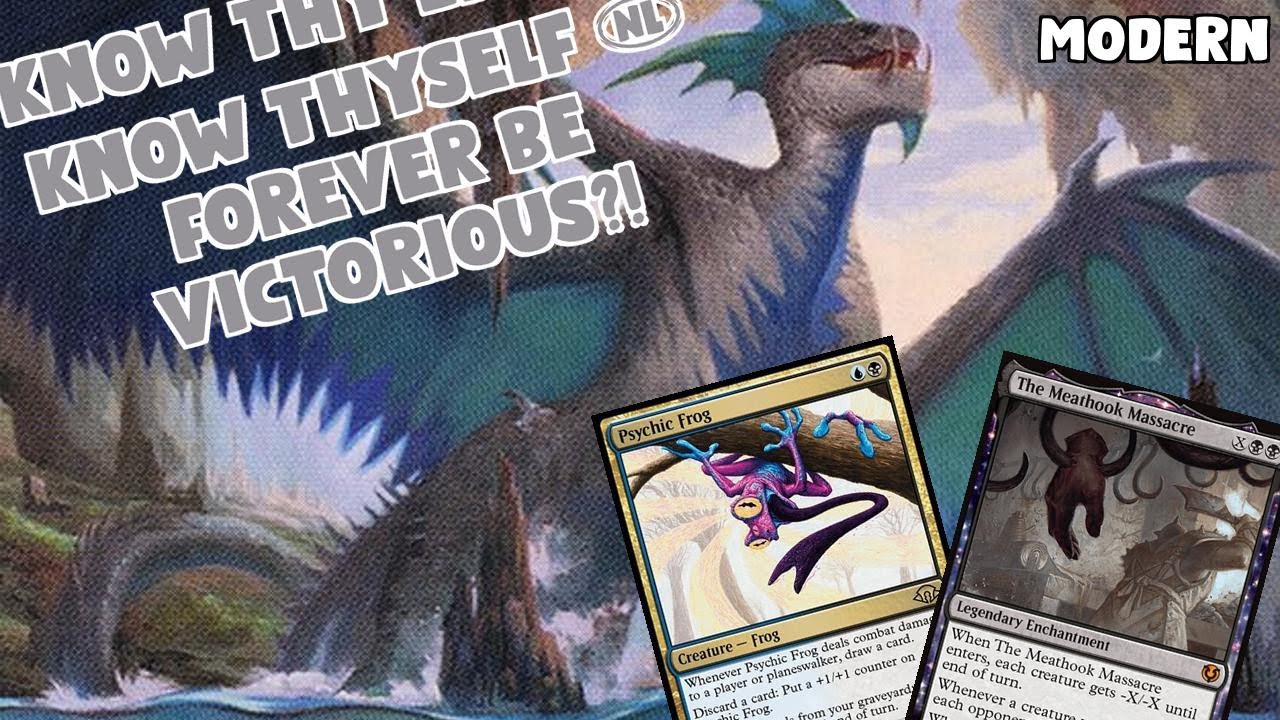Know Thy Enemy, Know Thyself & Forever Be Victorious?! | Dimir FrogTide | Modern Prelim | MTGO