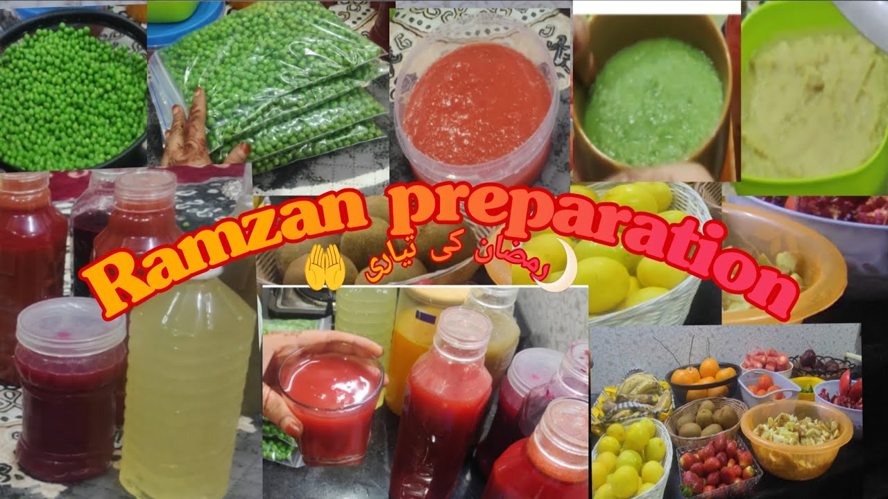 رمضان کی زبردست تیاري ایک دن میں پورے مہینے کا انتظام Ramzan Preparation Ramzan ki taiyari aise kren