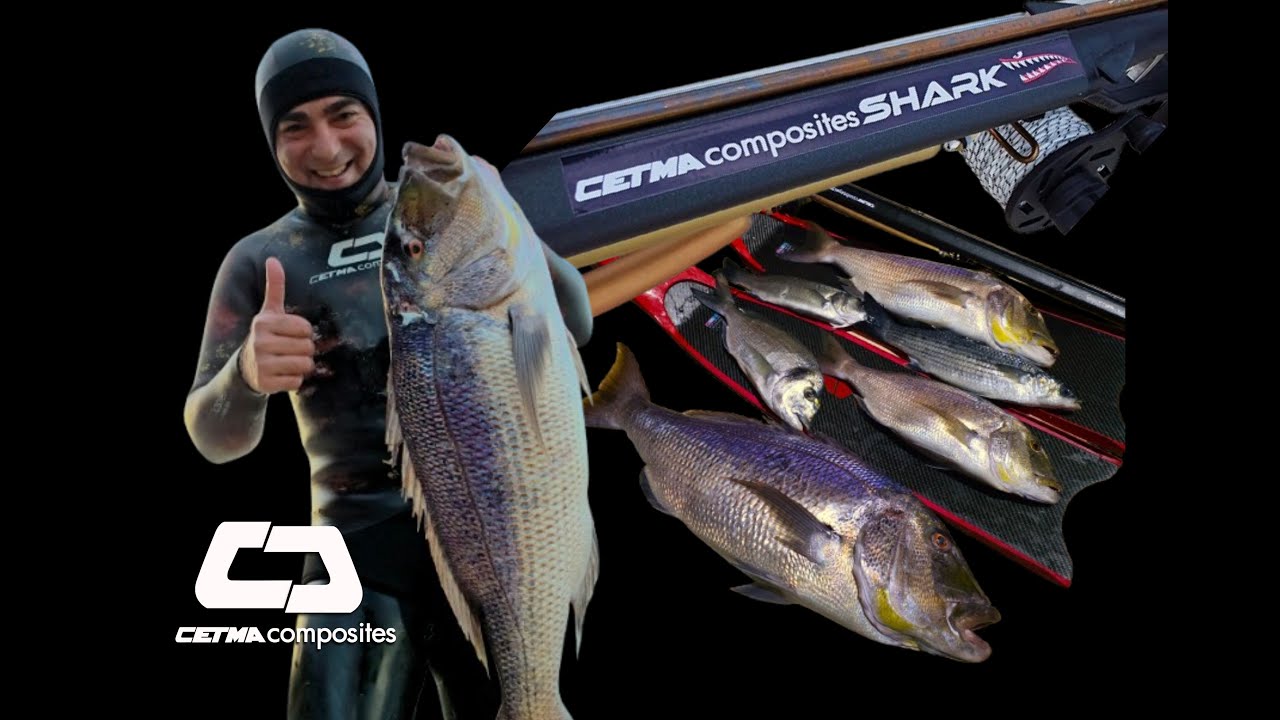 Pescatona con lo SHARK 95 di CETMA COMPOSITES e Denticione di 7kg