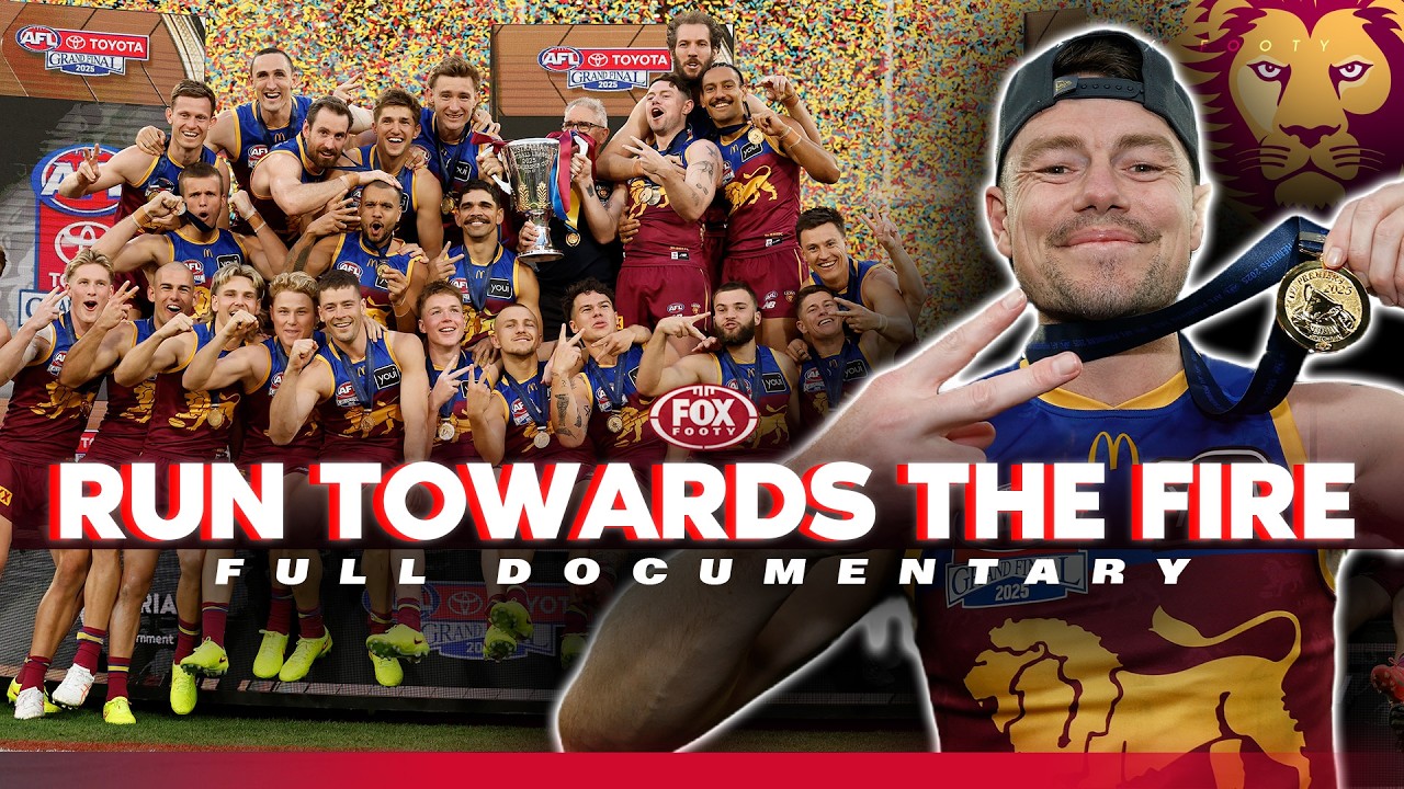&lsquo;Run Towards The Fire&rsquo; 🔥 | Brisbane Lions 2025 Premiership Journey | Full Documentary | Fox Footy