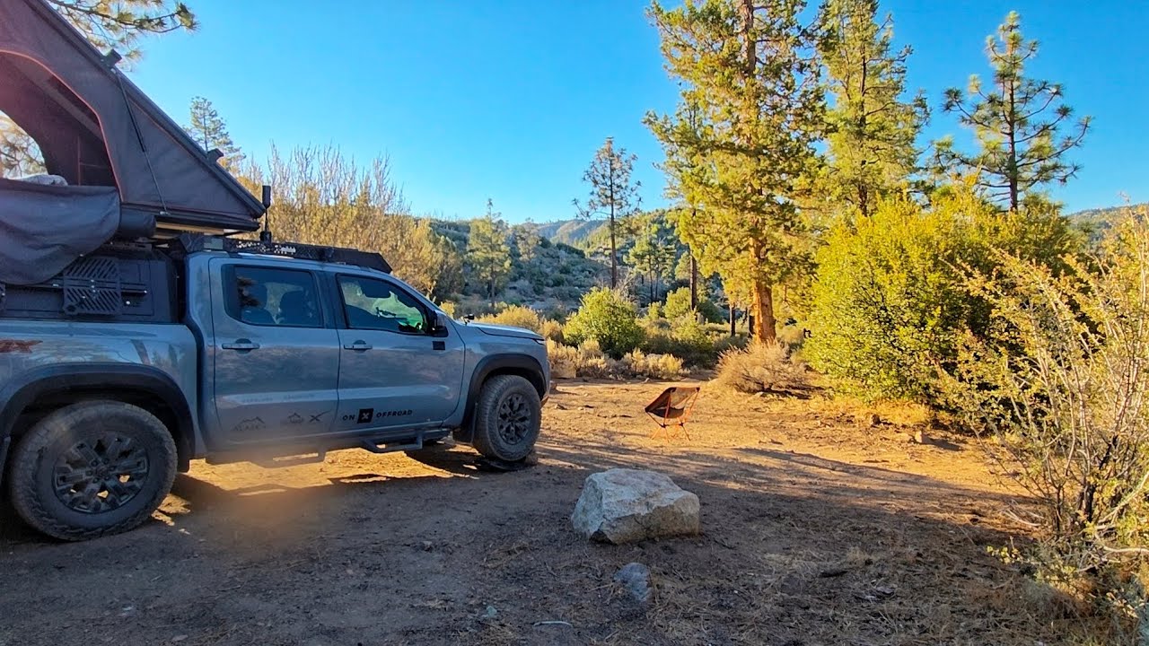 🛻 Solo Overlanding and Camping at Big Bear Lake, California 🌲🏕