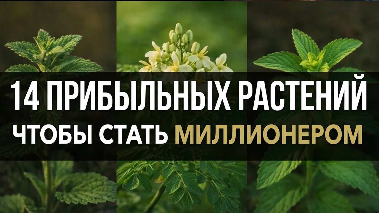 Четырнадцать прибыльных растений, которые сделают вас миллионером (которые никто не выращивает)