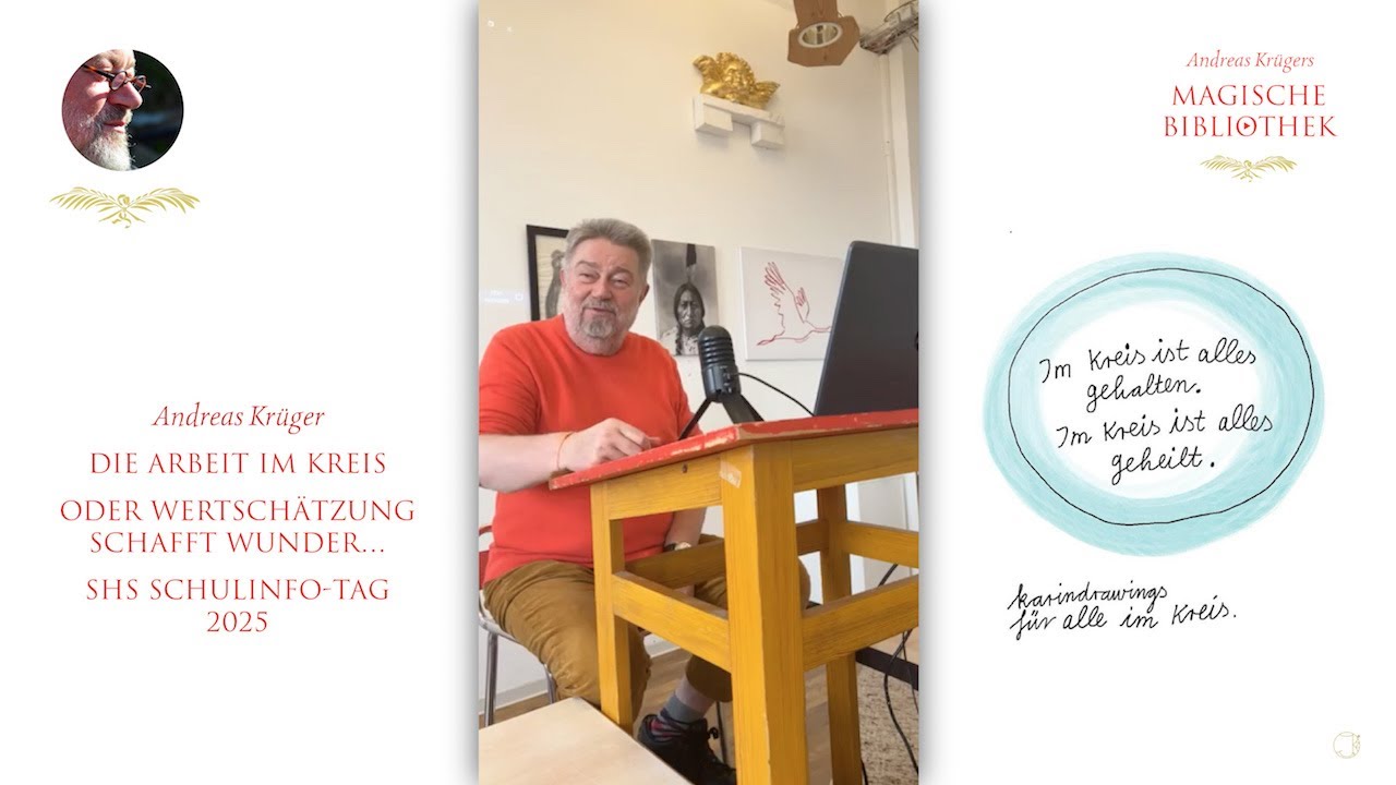 Andreas Kr&uuml;ger | Die Arbeit im Kreis oder Wertsch&auml;tzung schafft Wunder&hellip; | SHS Schulinfo-Tag 2025