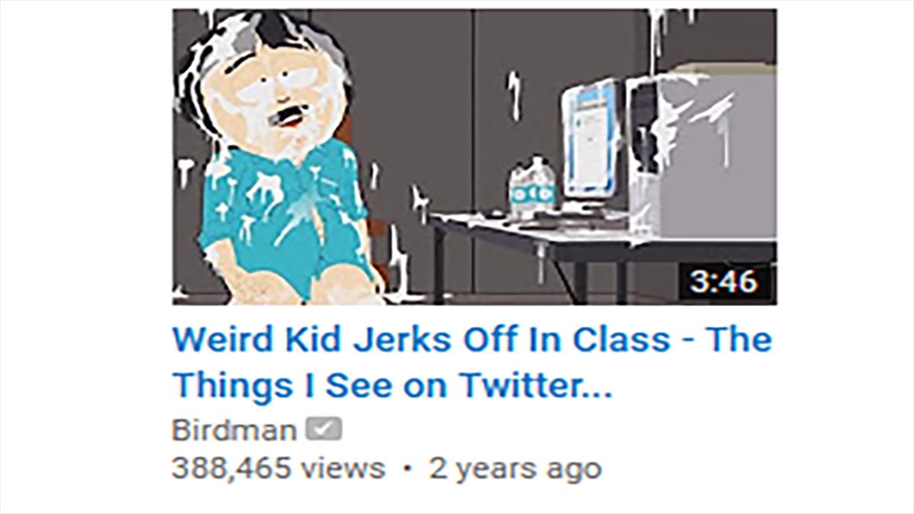 The Things I see On Twitter... Ep. 10 - Weird Guy Jerks Off In Class (OMGItsBirdman)