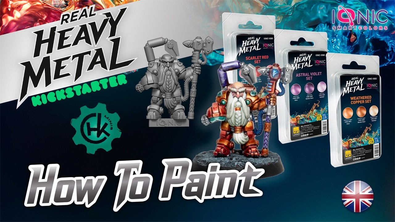 CHK Minis – How to Paint with Real Heavy Metal from Ionic