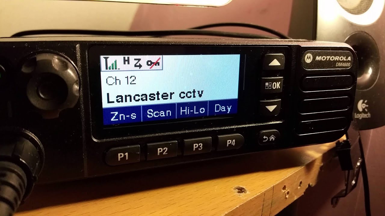 Motorola dm4600 rx of dmr and anolouge