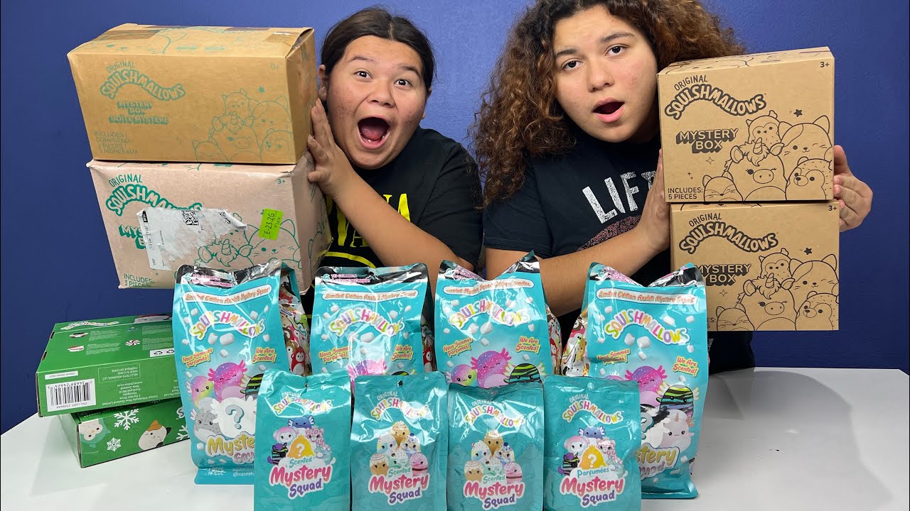 Мы купили SQUISHMALLOW MYSTERY BOXES на Amazon