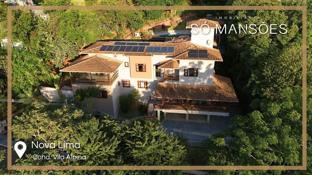 CASA À VENDA NO VILA ALPINA • 621 M² EM NOVA LIMA | SÓ MANSÕES