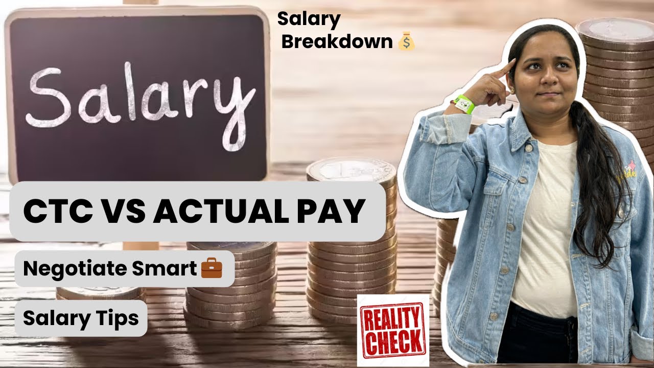 CTC vs Actual Pay Explained | Salary Reality & HR Negotiation