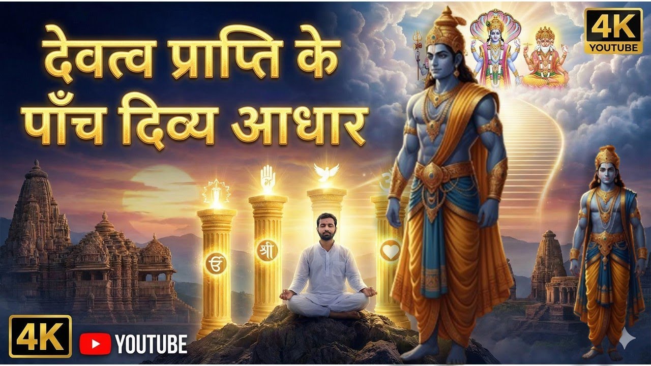 देवतानुस्मृति: देवत्व प्राप्ति के पाँच दिव्य आधार @BuddhismInHindiAi