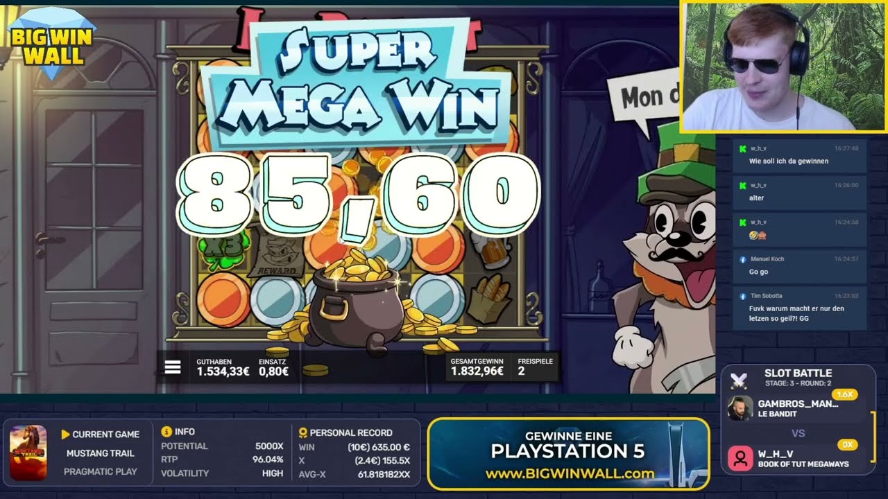 LE BANDIT SUPERBONUS BIG WIN 2500x / Hacksaw