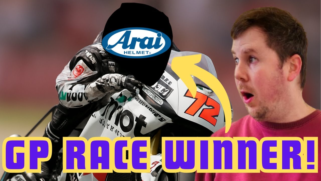 I Bought a RARE & OBSCURE MOTOGP Replica ARAI  Helmet!