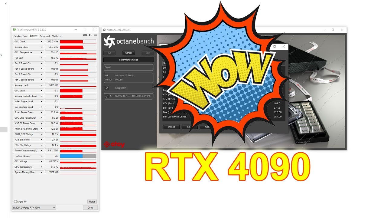 OctaneBench RTX 4090 Asus TUF - First Test