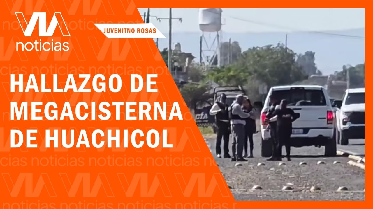  Violencia en Juventino Rosas: Emboscan a agentes tras hallazgo de megacisterna de huachicol